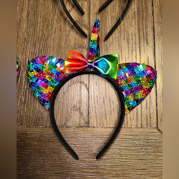 NEW 10 x Unicorn Headbands Party Favors Dressup - Picture 3 of 4